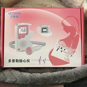 Pink Fetal Doppler – Home Prenatal Heartbeat Monitor